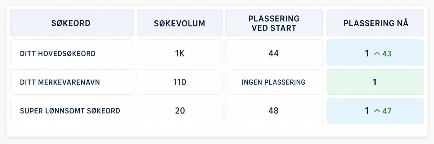 Søkemotoroptimalisering 2